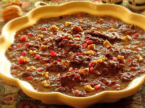 vegetarian fessenjan
